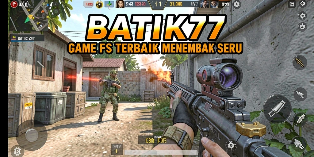 Screenshot gameplay intens dari BATIK77 dengan grafis menakjubkan.