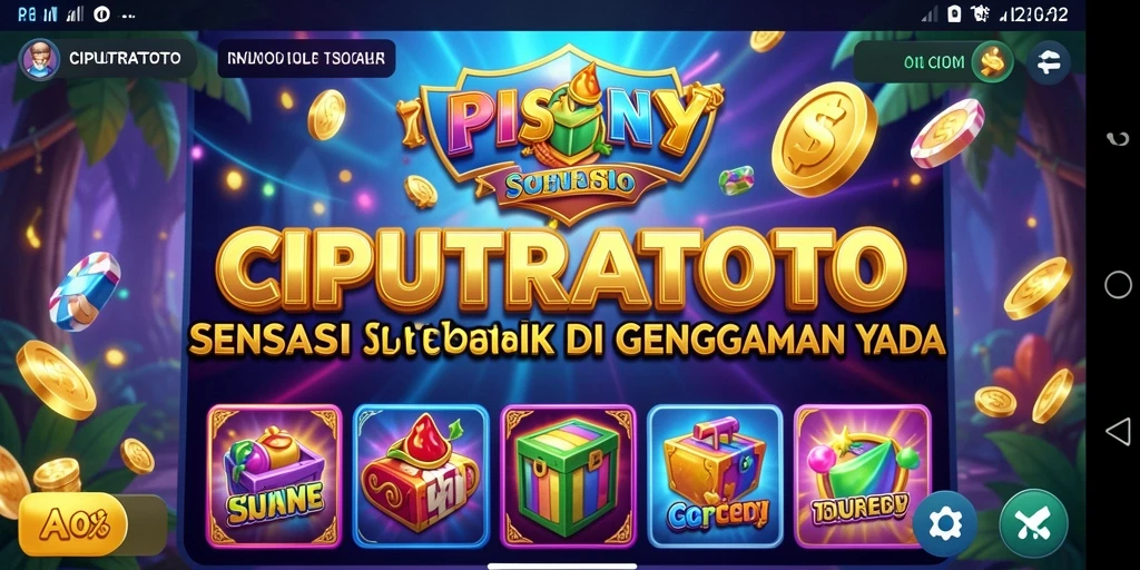 Tampilan gameplay Slot yang menarik di CIPUTRATOTO.