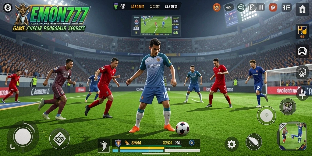 Tampilan gameplay <strong>EMON777</strong> yang seru dan penuh aksi.