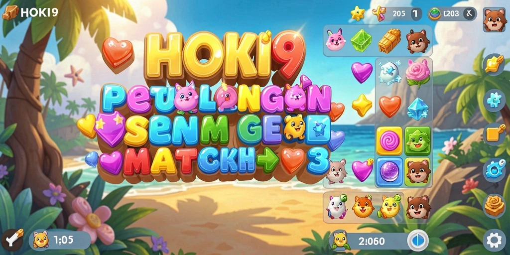 Tampilan gameplay HOKI9 yang menantang dan seru.