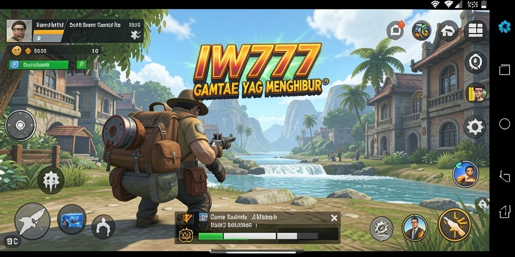 Tangkapan layar gameplay IW777 yang menarik dan penuh warna.