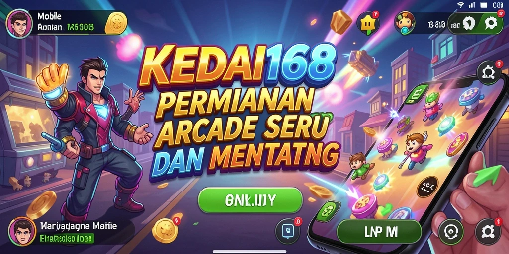Tampilan gameplay KEDAI168 yang seru dan menantang.