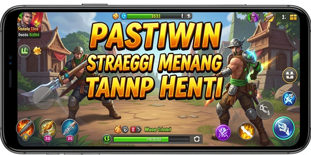 Tampilan menarik dari gameplay strategis PASTIWIN.