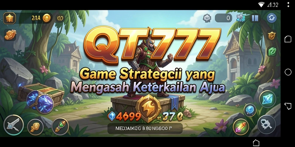 Gameplay QT777 yang penuh strategi dan tantangan.
