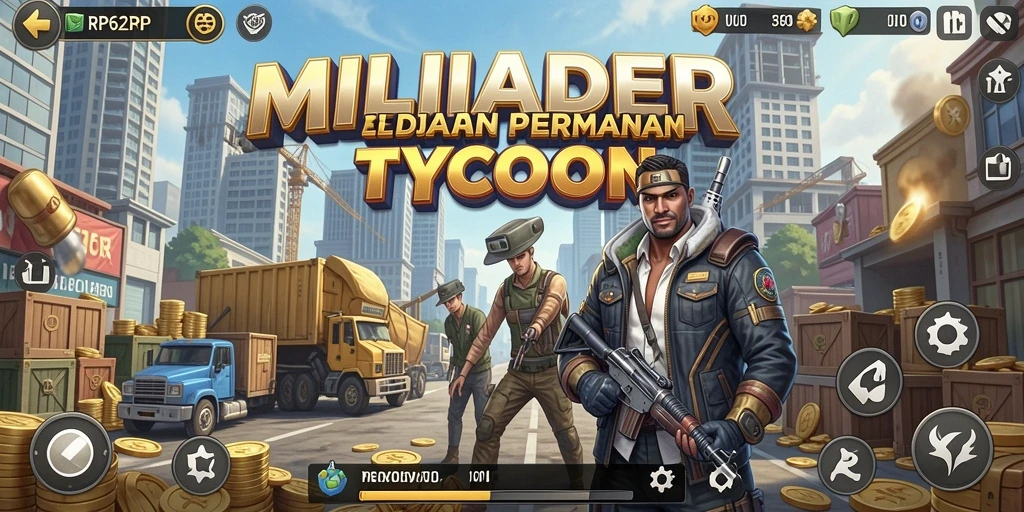 Screenshot gameplay Tycoon RP62RP yang seru dan menantang.