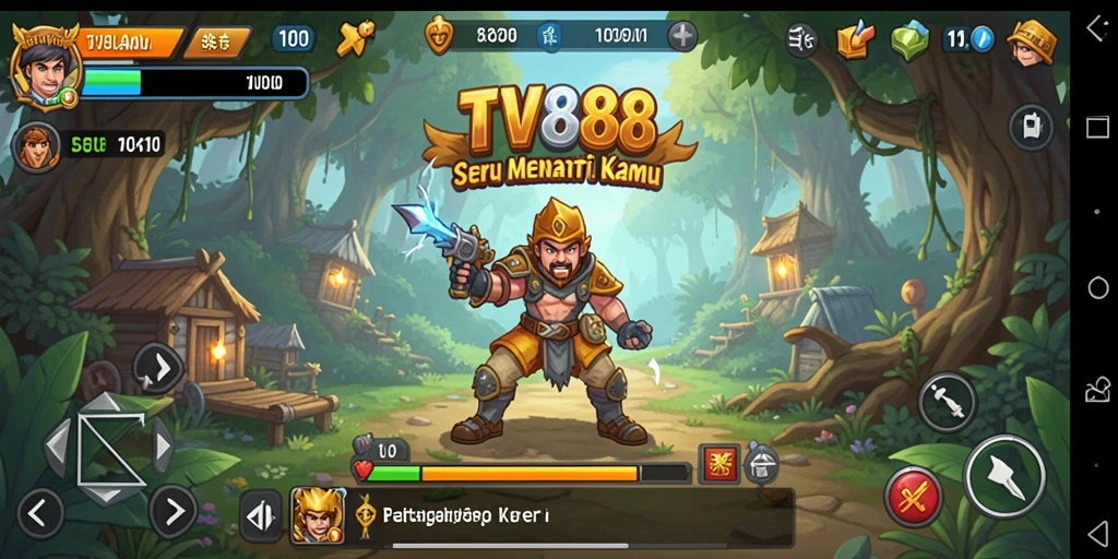 Gameplay TV888 yang mendebarkan dan penuh petualangan.