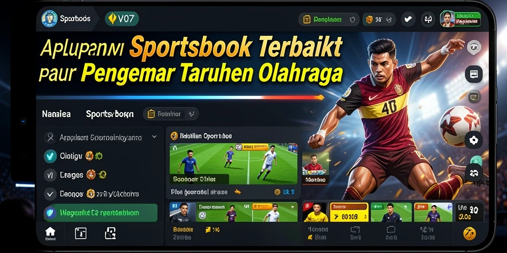 Tampilan screenshot V07 menampilkan pengalaman taruhan olahraga yang mendebarkan.
